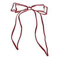 We Do Events brand element burgundy bow