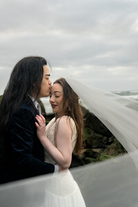 indian beach oregon coast elopement 