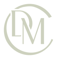 Monogram icon with the initials "DMC"