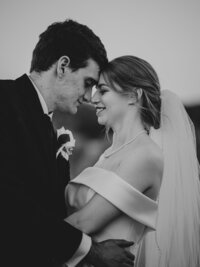 Bride and Groom in Austin Texas Winery Vineyard