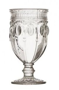clear can can goblet