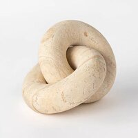 Limestone Knot Figurine Mcgee and Co Progression By Design