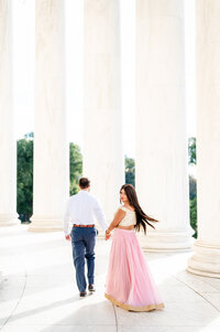 Jefferson Memorial Engagement Session-08.31.16