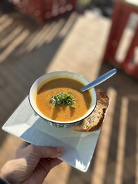 Soup of the Day | Healthy Cafe Food | Weekly Feature | Homemade Cinnamon Buns | Cinnamon Soul Cafe