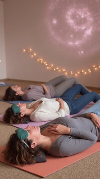 Personnes en train de faire du breathwork 