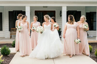 bridal party portraits