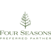Four Seasons Hotels logo indicating Glisson and Go's exclusive affiliation