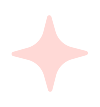 Light pink star