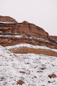 red rock desert engagement photo location