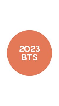 Highlight cover for Instagram that says 2023 BTS