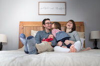 Syracuse New York Family and newborn photography, in home session, lifestyle