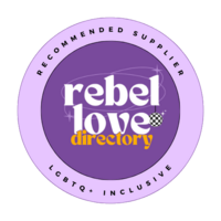 Recommended Supplier on Rebel Love Directory LFBTQ+ Inclusive