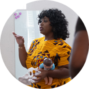Empowered Black Doula Client Photo