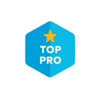 Logo showing Eliana Melmed is a featured Top Pro in 2022 for Thumbtack