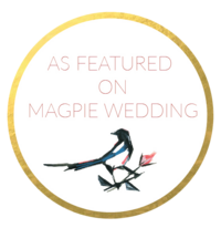 As featured on Magpie Wedding