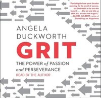 Book cover of Grit: The Power of Passion and Perseverance by Angela Duckworth, featured in the Get Unstuck list on the Xanthe Bookkeeping About page.