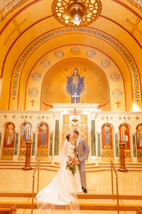 St Sophia's Greek Orthodox Church Wedding in the Spring in DC