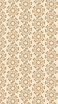 Maquette créée par Fenicia Studio pour l'identité visuelle d'une marque de yoga. Elle représente le motif symbole aux couleurs de l'univers graphique.