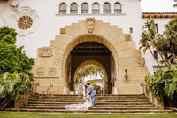 Santa Barbara Elopement at Courthouse