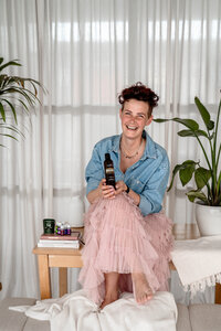 Studio business shoot