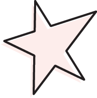 Menu - star pink-01