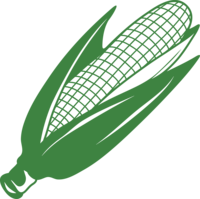Corn Husk green brand icon representing early childhood education in East Dallas at Bella Gardens, Dallas TX.