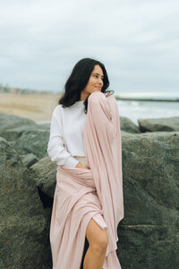 Orange County beach photoshoot for brand