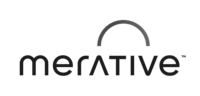 merative logo in black and white