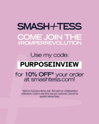 Smash+Tess PURPOSEINVIEW Discount Code