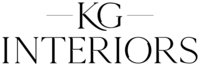 KG Interiors logo in black by Isla Luna Studio