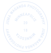 Juma Waganda stamp logo light blue