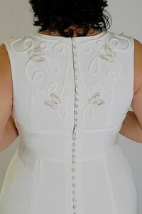butterfly wedding dress fitted
