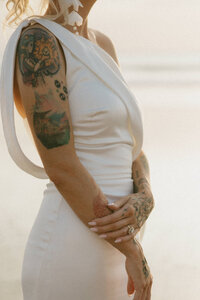 Editorial photoshoot at Desert hote at the Joshua Tree House  in Tucson, Arizona