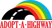 Logo with words "Adopt a Highway"