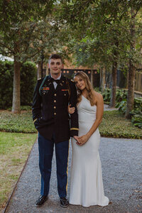 Bride and Groom portrait