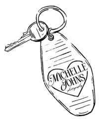 hand drawn custom logo