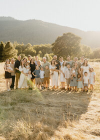 family session at sunset