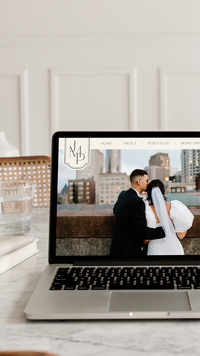 Showit photographer website for wedding pros