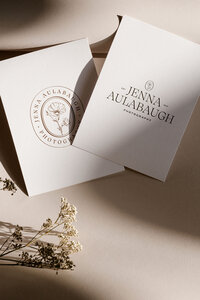 mockups showing photography branding services 