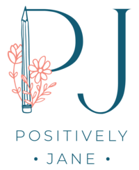 Positively Jane Logo - Tools to Help You Live a More Joyful Life
