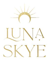 Luna Skye logo with sun crown