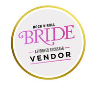 As seen in Rock n roll bride badge