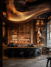 Kunst voor exclusieve restaurants