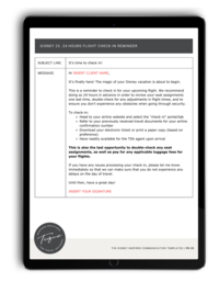CCT; Email Templates – 15