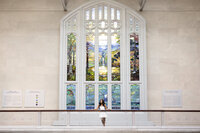 Brielle Pausma Photography creating stunning senior portraits at the Art Institute of Chicago. 