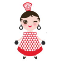 Illustration of Spanish girl