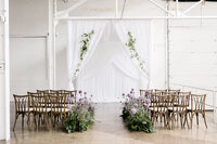 romantic cleveland warehouse wedding