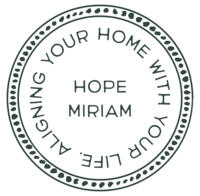 Hope Miriam Designs stamp logo