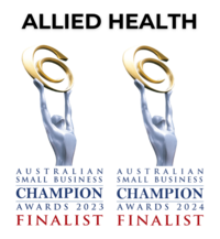 Allied Health Australian Small Business Champion Finalist 2023 2024