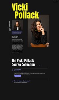 Vicki Pollack Instagram links page